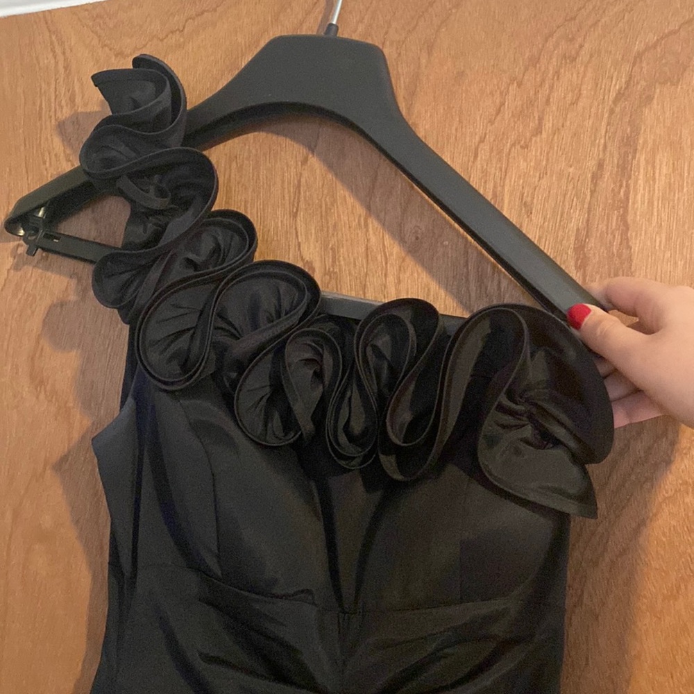 Xscape by Joanna Chen Formal Black Gown
